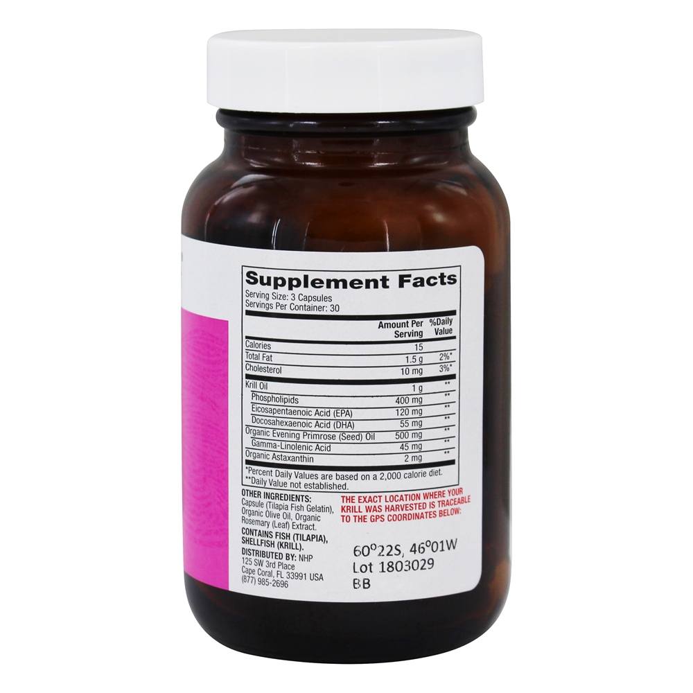 Óleo de Krill para mulheres - Cápsulas 90 Dr. Mercola - Imagem 2