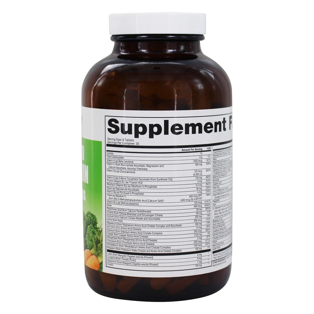 Multivitamínico de Alimentos Integrais Com Minerais Essenciais - 240 Tablets Dr. Mercola - Imagem 2