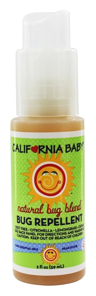 Spray repelente de mistura de bugs naturais - 2 fl. oz. California Ba