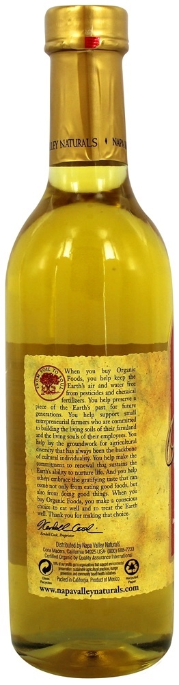 Óleo de gergelim prensado a frio orgânico - 12.7 fl. oz. Napa Valley Naturals - Imagem 3