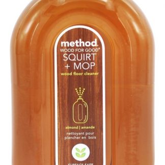 Madeira Piso Limpador Esguicho e Esfregar Amêndoa - 25 fl. oz. Method