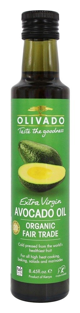 Óleo de Abacate Extra Virgem Orgânico Comércio Justo - 8.45 fl. oz. Olivado