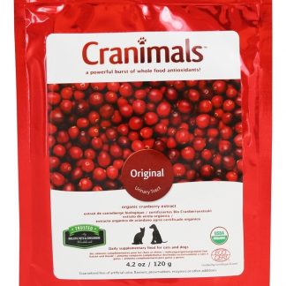 Suplemento original do animal de estimação do extrato orgânico do arando - 4.2 oz. Cranimals