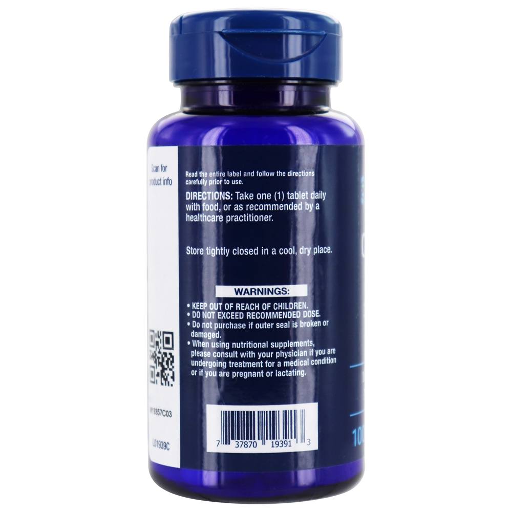 Folato Otimizado L-Metilfolato 1000 mcg. - 100 Comprimidos vegetarianos Life Extension - Imagem 3