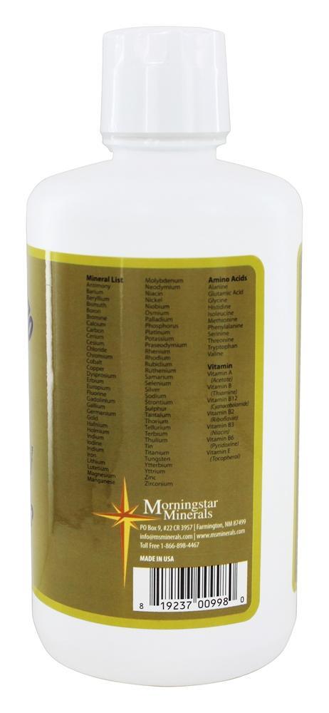 Energy Boost 70 Minerais Fúlvicos - 32 fl. oz. Morning Star Minerals - Imagem 3