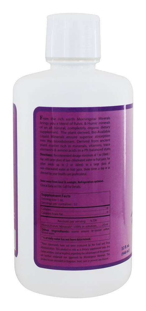 Inner Vitality Para Vitalidade - 32 fl. oz. Morning Star Minerals - Imagem 2