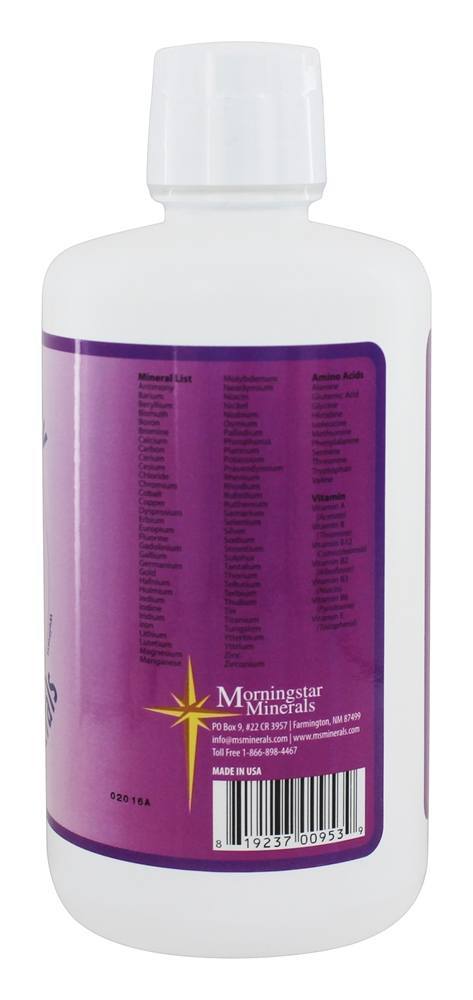 Inner Vitality Para Vitalidade - 32 fl. oz. Morning Star Minerals - Imagem 3