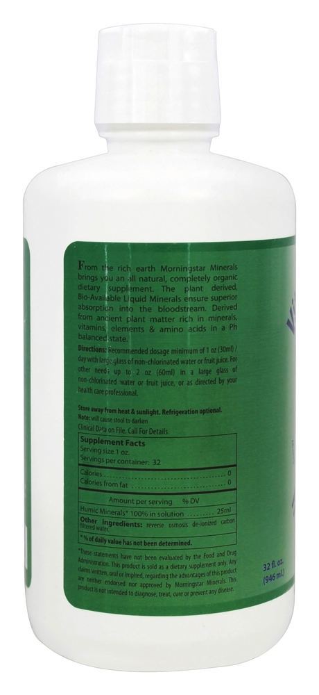 Vitalidade Boost HA - 32 fl. oz. Morning Star Minerals - Imagem 2
