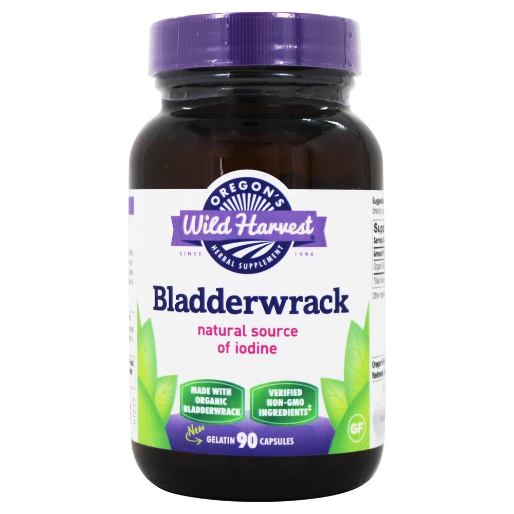 Bladderwrack - Cápsulas 90 Oregon's Wild Harvest