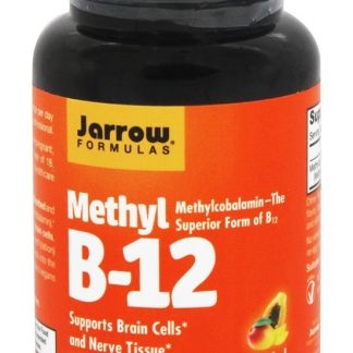 Sabor Tropical Metil B12 2500 mcg. - 100 Pastilhas Jarrow Formulas