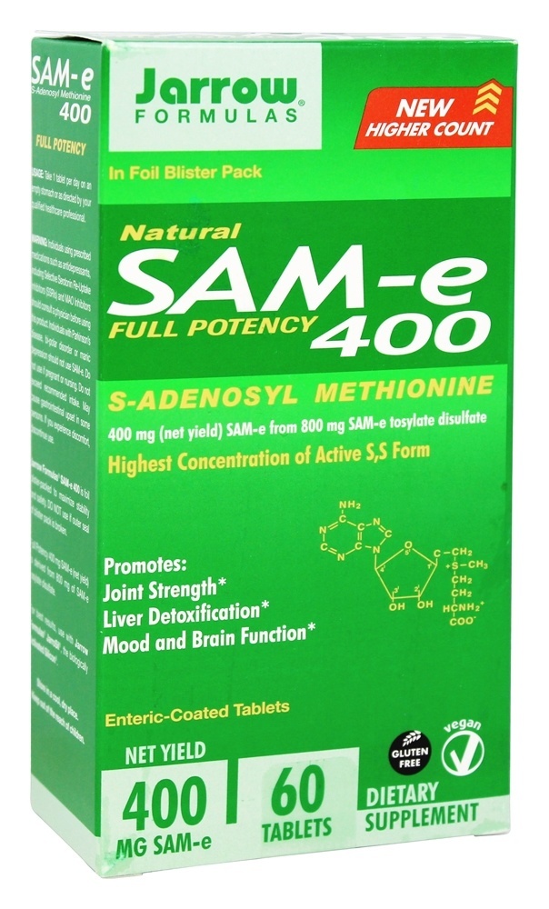 SAM-e 400 - 60 Tablets Jarrow Formulas