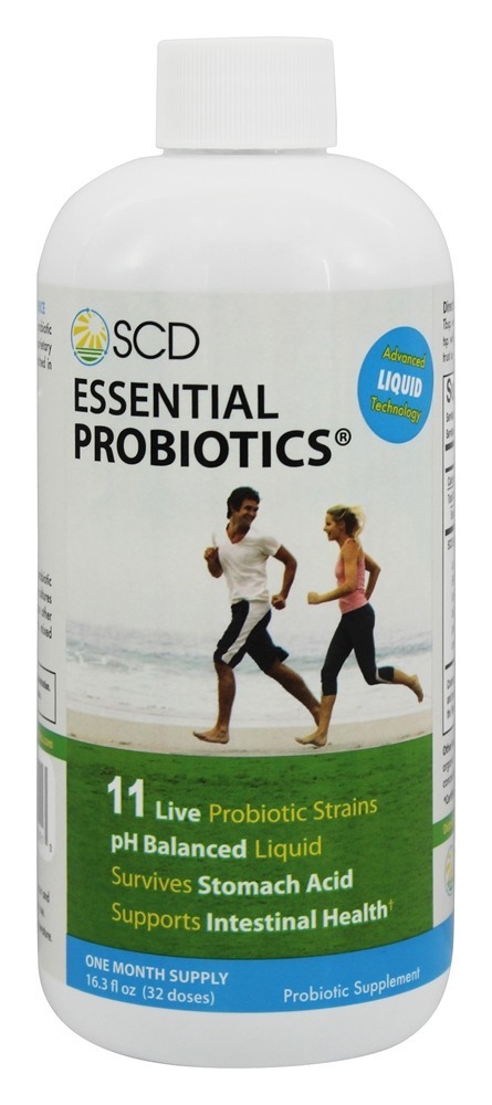 Probióticos Essenciais - 16.3 fl. oz. SCD Probiotics