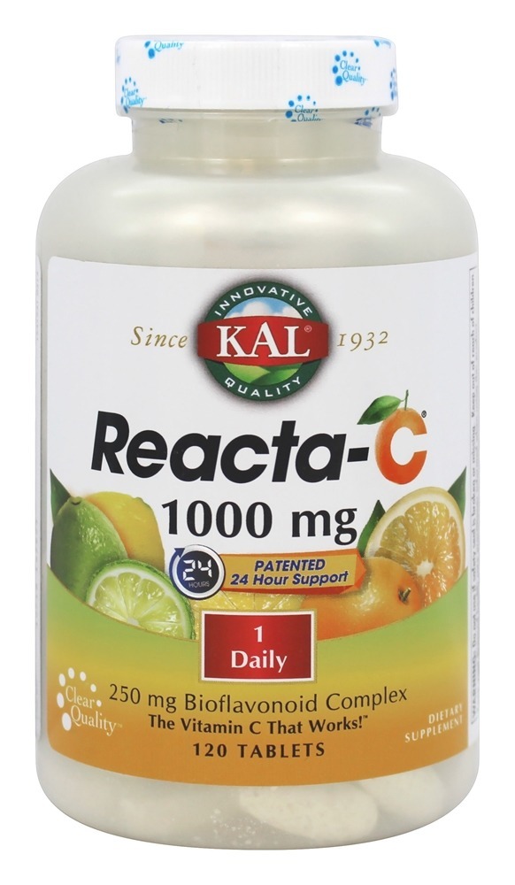 Complexo de Bioflavonóides da Reacta-C 1000 mg. - 120 Tablets Kal