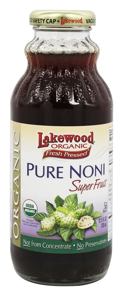 Orgânico Pure Suco Noni Super Fruto - 12.5 fl. oz. Lakewood