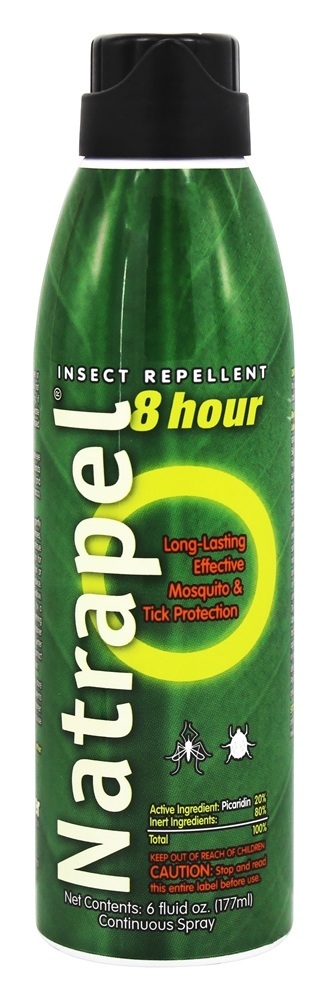 Repelente de insetos de 8 horas livre de Deet - 6 fl. oz. Natrapel