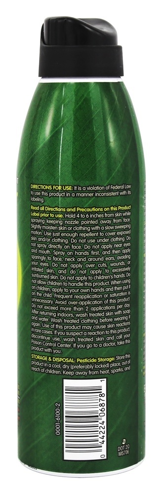 Repelente de insetos de 8 horas livre de Deet - 6 fl. oz. Natrapel - Imagem 2