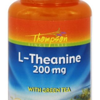 L-teanina com chá verde 200 mg. - Cápsulas vegetarianas 30 Thompson