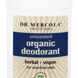 Desodorante orgânico para peles sensíveis sem perfume - 2.5 oz. Dr. Mercola