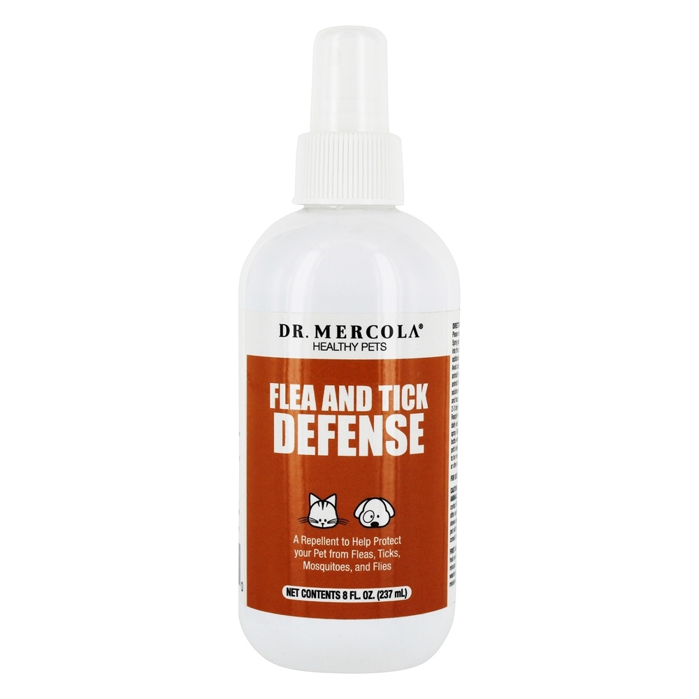Flea and Tick Defense para animais de estimação - 8 oz. Dr. Mercola