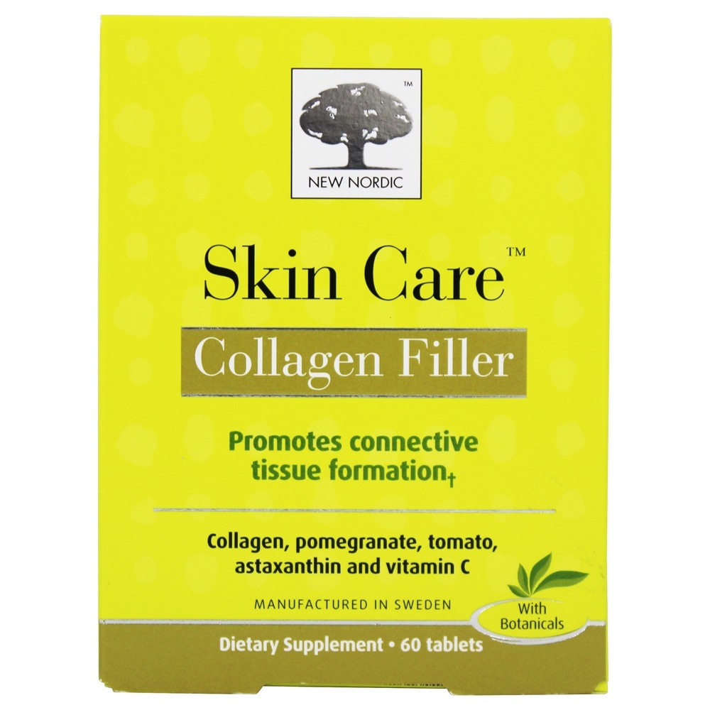 Skin Care Suplemento de Colágeno - 60 Tablets New Nordic