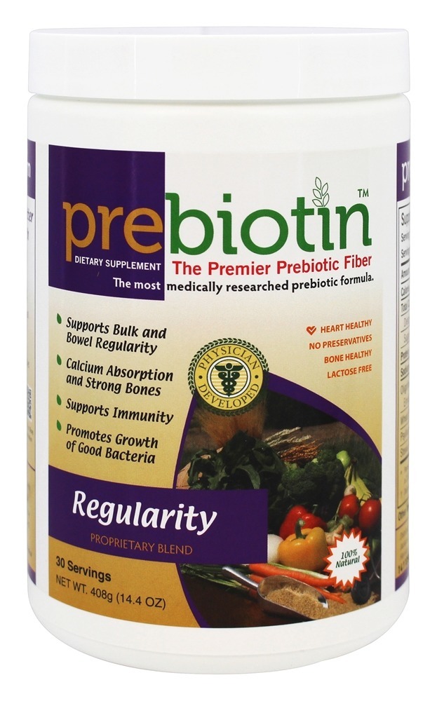 Pó de Fibra Prebiótica de Regularidade - 14.4 oz. Prebiotin