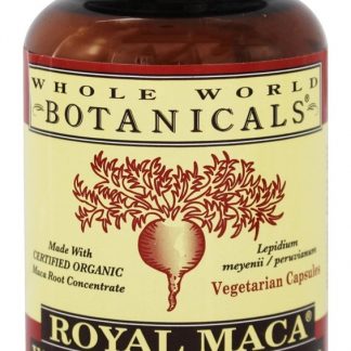 Royal Maca Vitality-Libido- Balance - Cápsulas vegetarianas 120 Whole World Botanicals