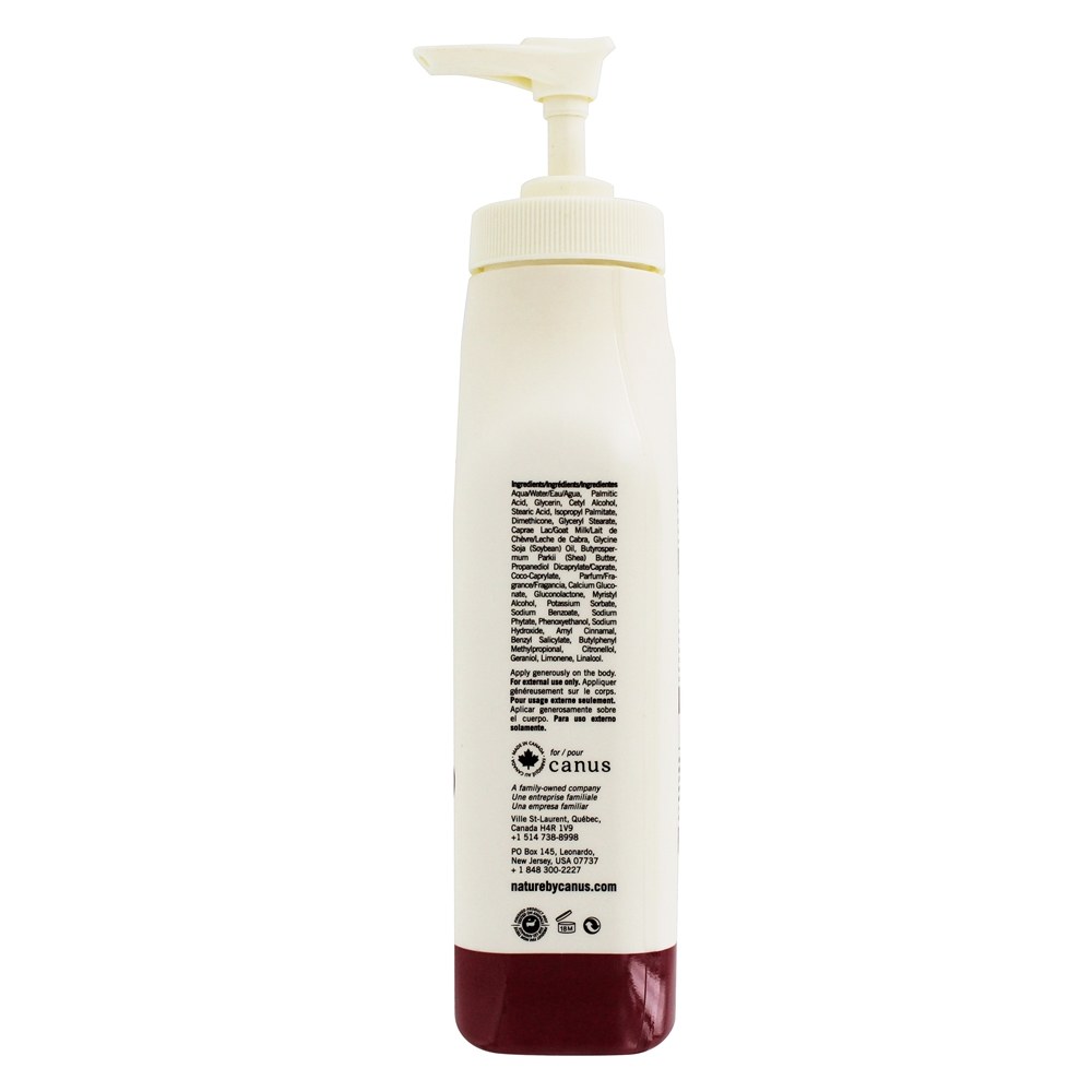 Leite de cabra cremoso natureza leite corporal manteiga de karité - 11.8 fl. oz. Canus - Imagem 2