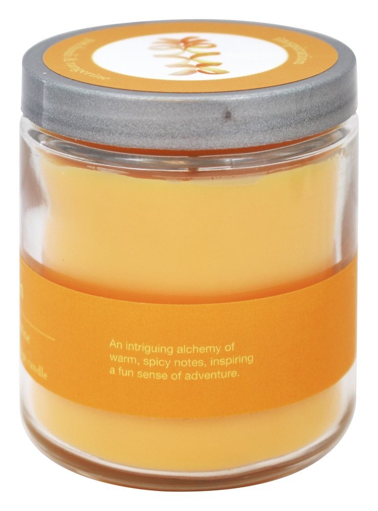 100 % Pure Vela de aromaterapia Inspiração de patchouli e tangerina - 8 oz. Tru Melange - Imagem 2