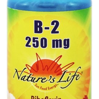 B2 250 mg. - 100 Tablets Nature's Life