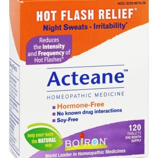 Acteane medicamento homeopático para alívio de afrontamentos - 120 Tablets Boiron