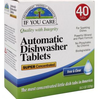 Lava-louças automáticas, livres e transparentes - 18.3 oz. If You Care