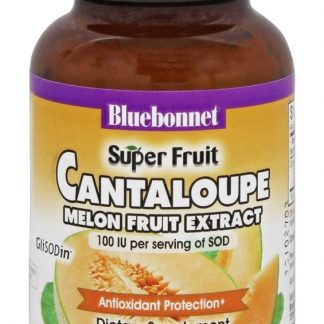 Super Fruto Cantalupo Melão Fruto Extrair - Cápsulas vegetarianas 60 Bluebonnet Nutrition