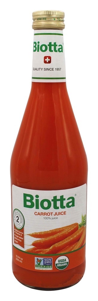 Suco de cenoura orgânica - 16.9 fl. oz. Biotta