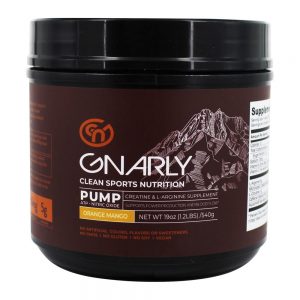 Pump Creatine & L-Arginine Suplemento Manga Laranja - 19 oz. Gnarly Nutrition