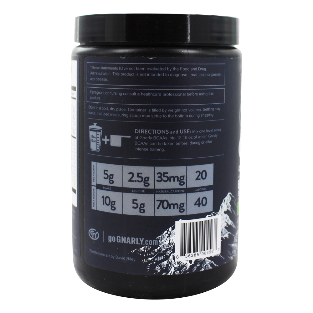 BCAAs Lemon Lime - 368 Gramas Gnarly Nutrition - Imagem 3