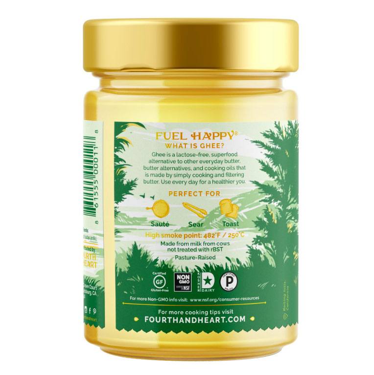 Manteiga Esclarecida Ghee Original - 9 oz. 4th & Heart - Imagem 3