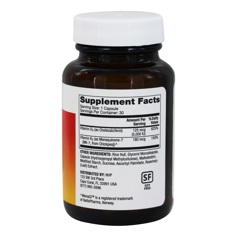 Vitaminas D3 e K2 - Cápsulas 30 Dr. Mercola - Imagem 2