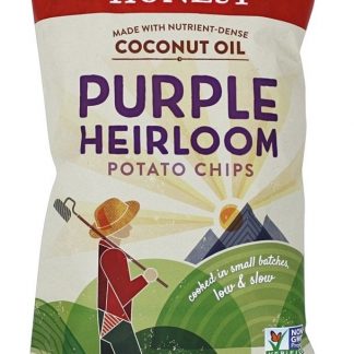 Coco óleo Batata Batatas fritas Roxo Relíquia de família - 5 oz. Jackson's Honest