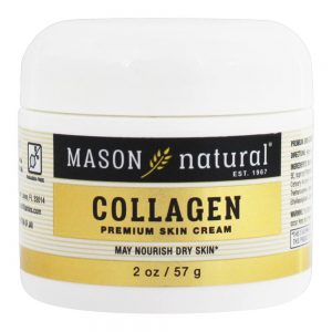 Beleza De Colágeno Creme De Pêra Facial - 2 oz. Mason Natural