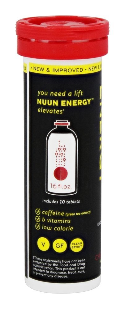 Energia Efervescente Eletrólito & Cafeína Completar Cereja Limeade - 10 Tablets Nuun - Imagem 3