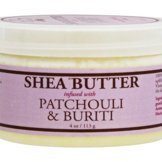 Manteiga de Karité Orgânica Patchouli & Buriti - 4 oz. Nubian Heritage