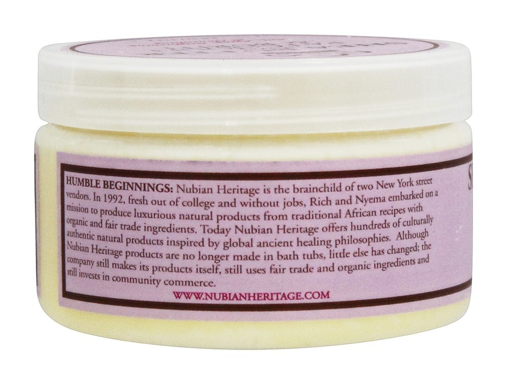 Manteiga de Karité Orgânica Patchouli & Buriti - 4 oz. Nubian Heritage - Imagem 3