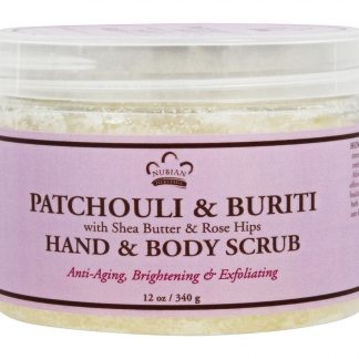 Esfoliante Corporal & Mãos Patchouli & Buriti - 12 oz. Nubian Heritage