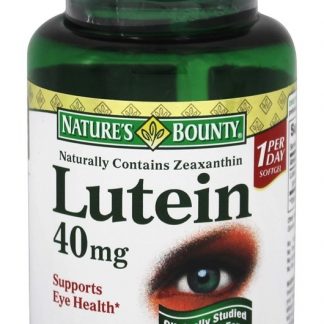 Luteína 40 mg. - 30 Softgels Nature's Bounty