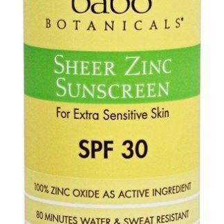 Spray de zinco solar puro 30 SPF - 6 fl. oz. Babo Botanicals