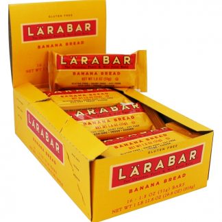Original Fruit & Nut Bares Pão de Banana Caixa - 16 Barras Larabar