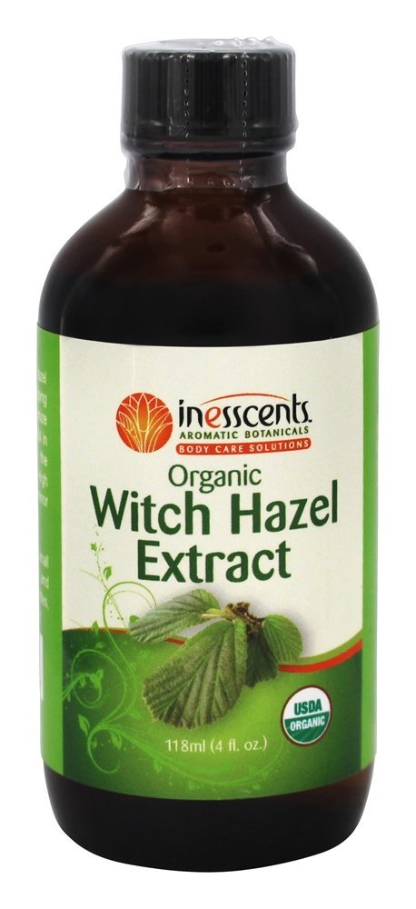 Extrato de hamamélis orgânicos - 4 fl. oz. Inesscents Aromatic Botanicals