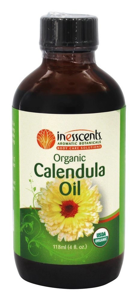 Óleo De Calêndula Orgânica - 4 fl. oz. Inesscents Aromatic Botanicals