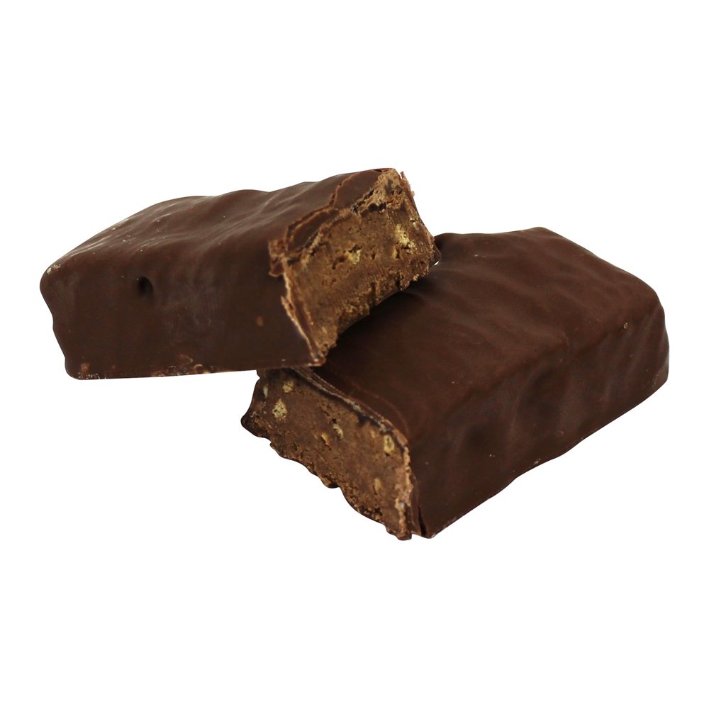 Barra de proteína de soro de leite mais forte Caixa Chocolate Caramelo - 12 Barras NuGo Nutrition - Imagem 4
