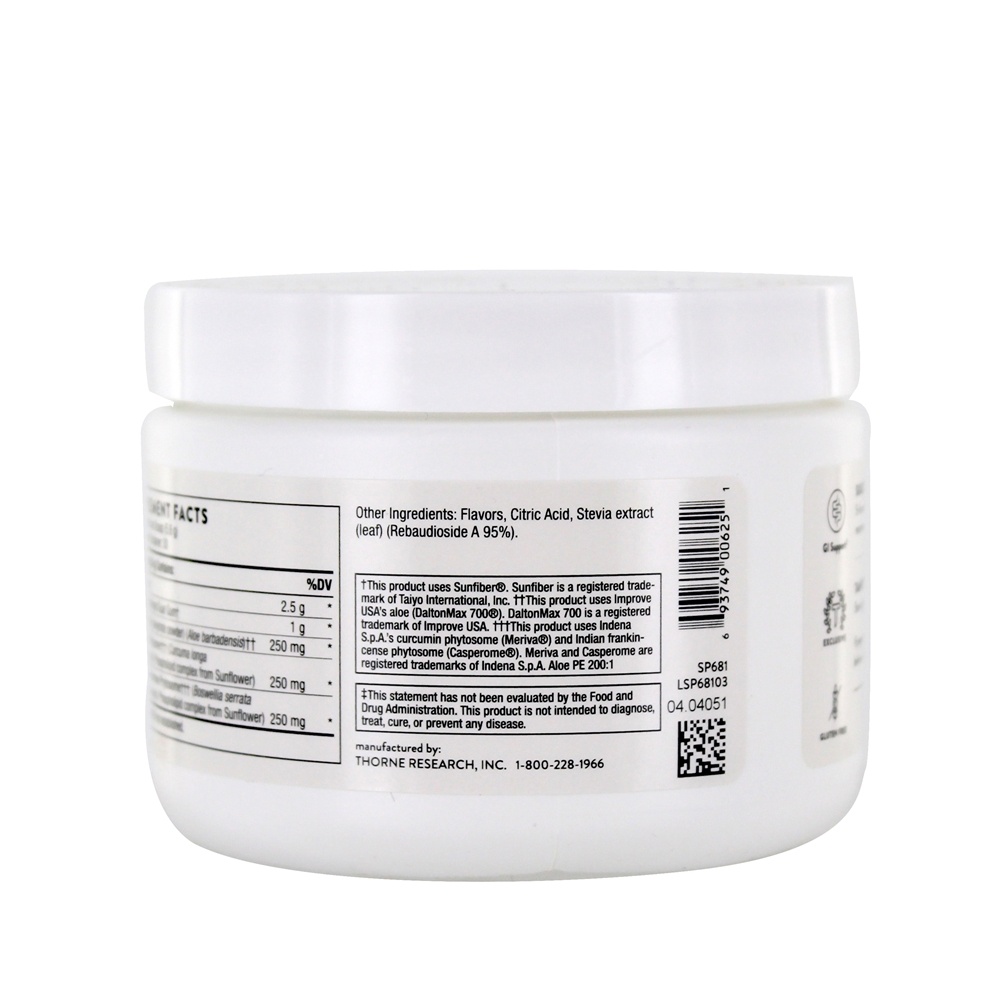 Baunilha Laranja EnteroMend - 5.9 oz. Thorne Research - Imagem 3